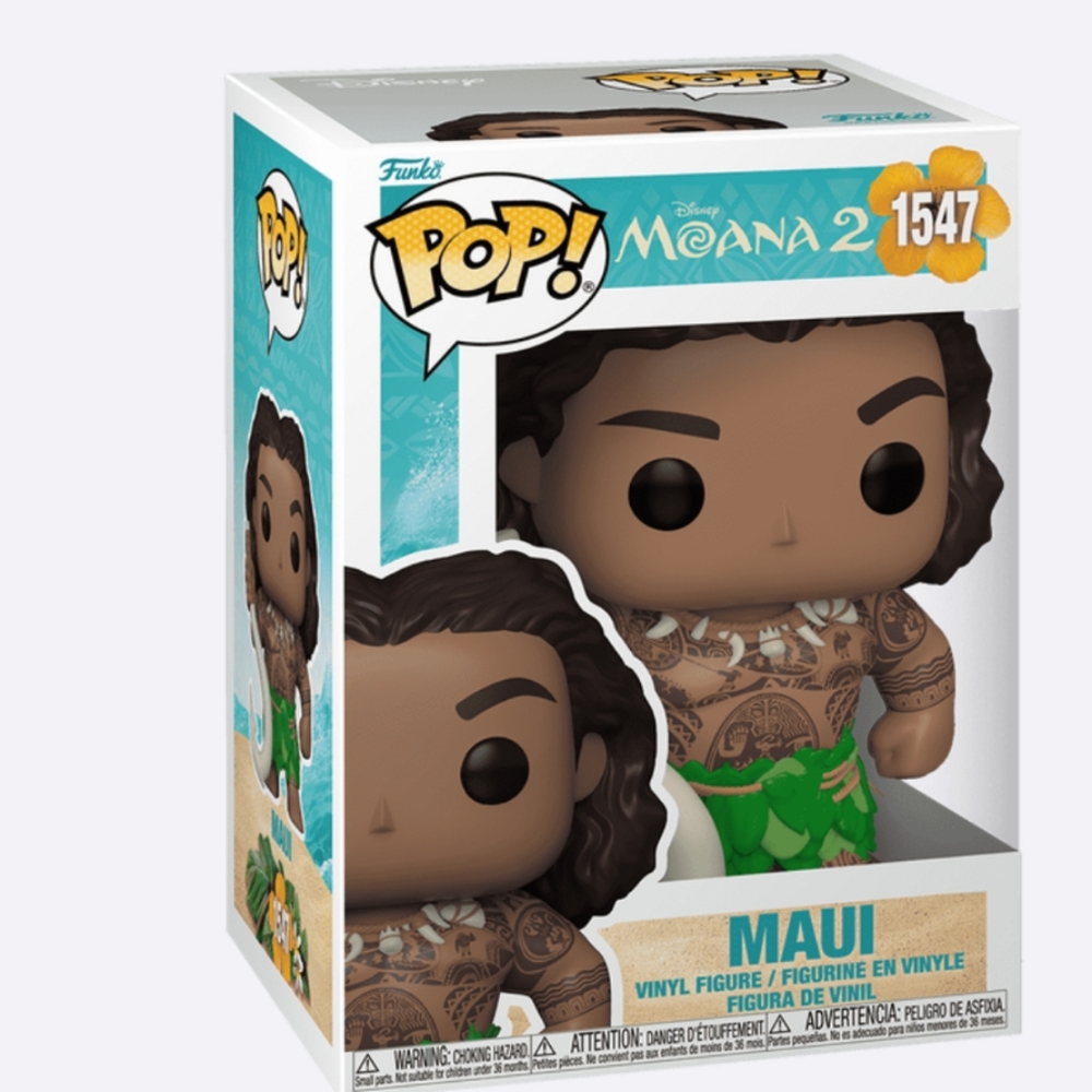 Funko Pop! Moana 2 Maui Vinyl Figure